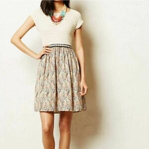 Anthropologie WESTON Arcata Dress Women's sz M